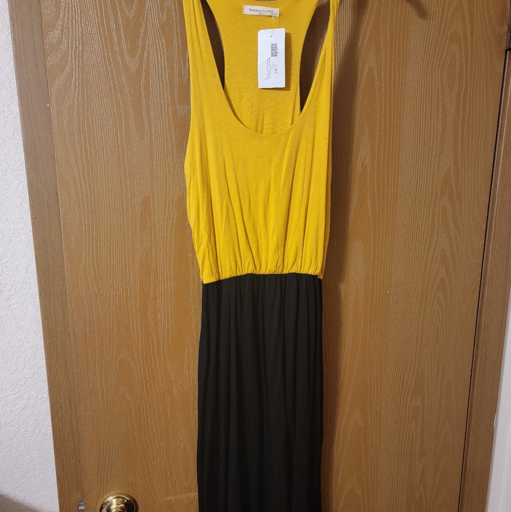 Newbury Custom Colorblock Yellow and Black M